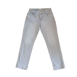 NEW LOFT Jeans Size 4 Grey Denim  Modern Straight Leg Womenswear